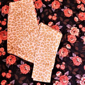 GAP leopard pijamas legging pant, Size 14 (Girls)